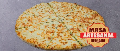 Pizza Spinach Alfredo 